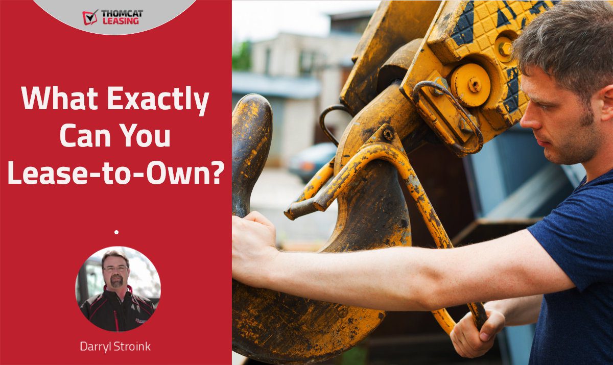 What EXACTLY can you lease-to-own?